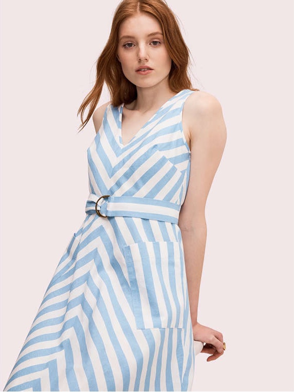 Kate Spade New York - Deck Stripe Midi Dress - Picture 4 of 17